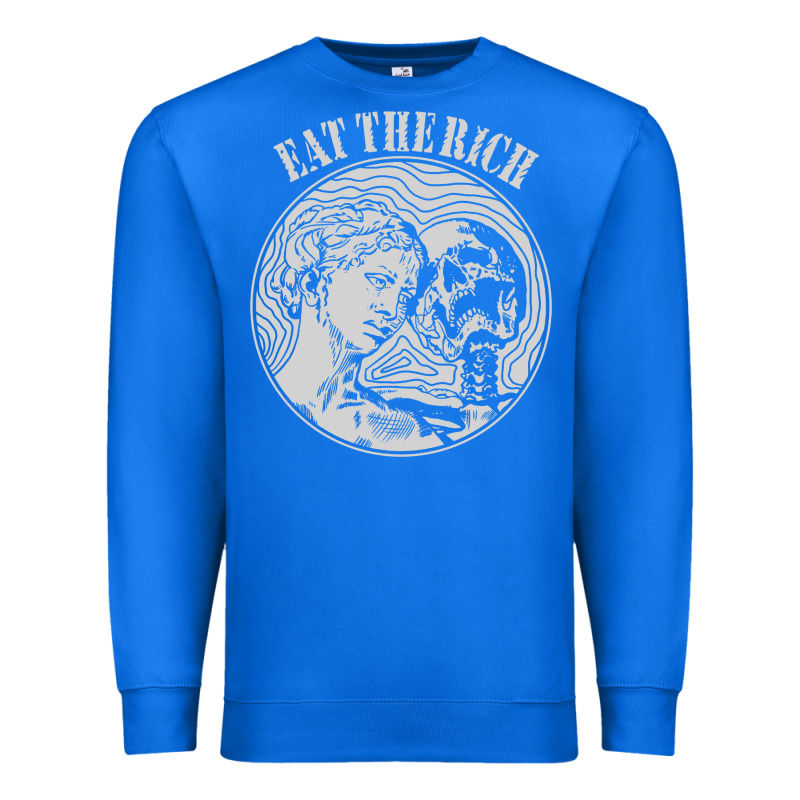 Eat The Rich Premium Sweatshirt by linhVisuals | Teevron