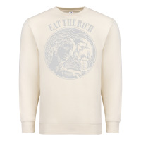 Sandshell eat the rich Premium Sweatshirt - linhVisuals