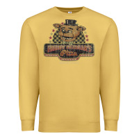 Antique Gold freddy fazbear's pizza 1983   five nights at freddys Premium Sweatshirt - linhVisuals