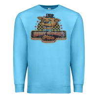 Ocean Blue freddy fazbear's pizza 1983   five nights at freddys Premium Sweatshirt - linhVisuals