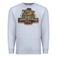 Heather Grey freddy fazbear's pizza 1983   five nights at freddys Premium Sweatshirt - linhVisuals
