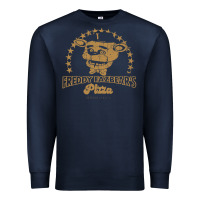 Navy freddy fazbear's pizza 1983   freddy fazbears pizza Premium Sweatshirt - linhVisuals