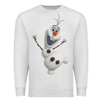 Oatmeal Heather olaf frozen 01 Premium Sweatshirt - linhVisuals