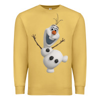 Antique Gold olaf frozen 01 Premium Sweatshirt - linhVisuals