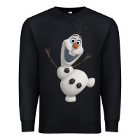 Black olaf frozen 01 Premium Sweatshirt - linhVisuals