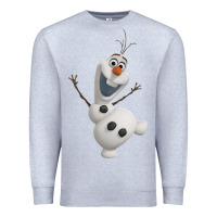 Heather Grey olaf frozen 01 Premium Sweatshirt - linhVisuals