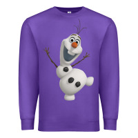 Purple olaf frozen 01 Premium Sweatshirt - linhVisuals