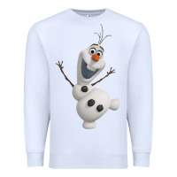 White olaf frozen 01 Premium Sweatshirt - linhVisuals