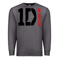 Charcoal Heather one direction 1d [twhite] Premium Sweatshirt - linhVisuals