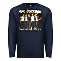 Navy one direction 04 [tb] Premium Sweatshirt - linhVisuals