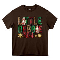 Chocolate Brown little debbie slut christmas tree cake Heavy Core Tee - Jasminsmagicworld