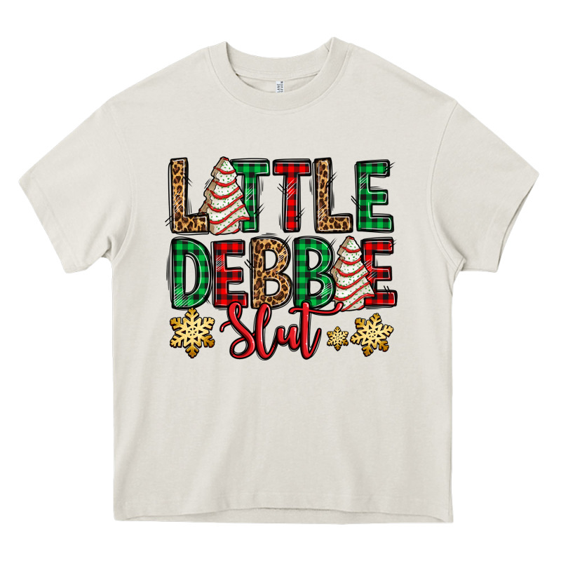 Little Debbie Slut Christmas Tree Cake Heavy Core Tee by Jasminsmagicworld | Teevron