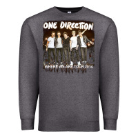 Charcoal Heather one direction 04 [tb] Premium Sweatshirt - linhVisuals