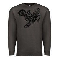 Smoke Eli Tomac Jump Illustration Premium Sweatshirt - linhVisuals
