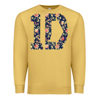 Antique Gold one direction flower [tw] Premium Sweatshirt - linhVisuals