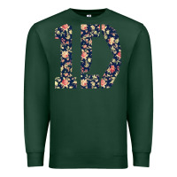 Sports Green one direction flower [tw] Premium Sweatshirt - linhVisuals