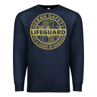 Navy honolulu lifeguard   lifeguard Premium Sweatshirt - linhVisuals