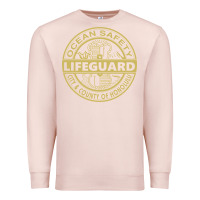 Pale Pink honolulu lifeguard   lifeguard Premium Sweatshirt - linhVisuals