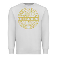 Dove Grey honolulu lifeguard   lifeguard Premium Sweatshirt - linhVisuals