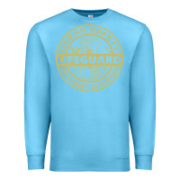 Ocean Blue honolulu lifeguard   lifeguard Premium Sweatshirt - linhVisuals