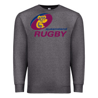 Charcoal Heather queensland rugby Premium Sweatshirt - linhVisuals