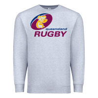 Heather Grey queensland rugby Premium Sweatshirt - linhVisuals