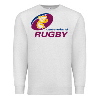 Oatmeal Heather queensland rugby Premium Sweatshirt - linhVisuals