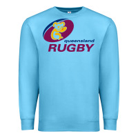 Ocean Blue queensland rugby Premium Sweatshirt - linhVisuals