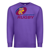 Purple queensland rugby Premium Sweatshirt - linhVisuals