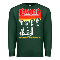 Sports Green kreator essential music Premium Sweatshirt - linhVisuals