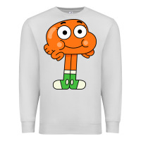 Dove Grey darwin Premium Sweatshirt - linhVisuals