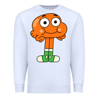 White darwin Premium Sweatshirt - linhVisuals