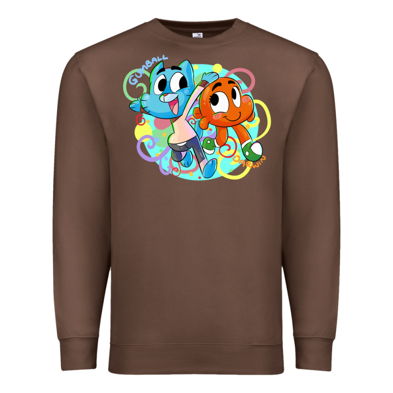 Gumball And Darwin Premium Sweatshirt by linhVisuals | Teevron