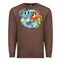Chestnut gumball and darwin Premium Sweatshirt - linhVisuals
