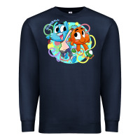 Navy gumball and darwin Premium Sweatshirt - linhVisuals