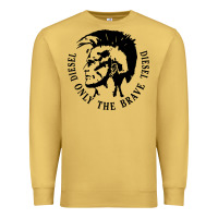 Antique Gold diesel only the brave Premium Sweatshirt - linhVisuals