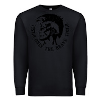 Black diesel only the brave Premium Sweatshirt - linhVisuals