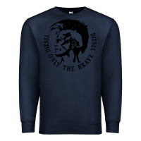 Navy diesel only the brave Premium Sweatshirt - linhVisuals