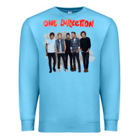 Ocean Blue one direction watercolor [tw] Premium Sweatshirt - linhVisuals