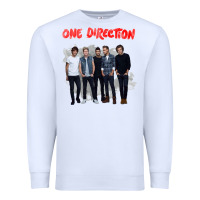 White one direction watercolor [tw] Premium Sweatshirt - linhVisuals