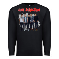 Black one direction watercolor [tw] Premium Sweatshirt - linhVisuals