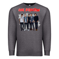 Charcoal Heather one direction watercolor [tw] Premium Sweatshirt - linhVisuals
