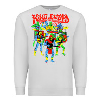 Dove Grey king gizzard and the lizard wizard Premium Sweatshirt - linhVisuals
