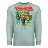 Seafoam king gizzard and the lizard wizard Premium Sweatshirt - linhVisuals