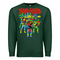 Sports Green king gizzard and the lizard wizard Premium Sweatshirt - linhVisuals