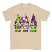 Mushroom Mardi Gras squad with gnomies Classic Tee - HowdyJamesFarm