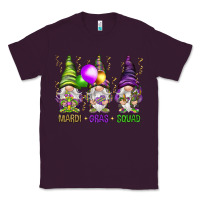 Plum Mardi Gras squad with gnomies Classic Tee - HowdyJamesFarm