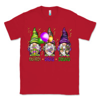Red Mardi Gras squad with gnomies Classic Tee - HowdyJamesFarm