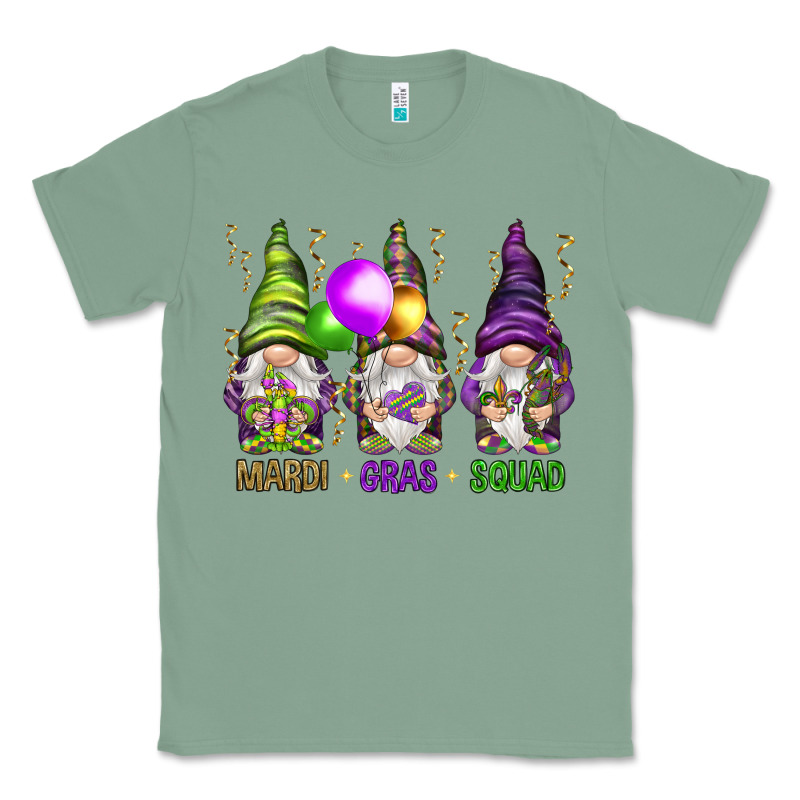 Mardi Gras Squad With Gnomies Classic Tee by HowdyJamesFarm | Teevron