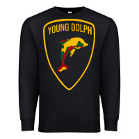 Black young dolph Premium Sweatshirt - linhVisuals